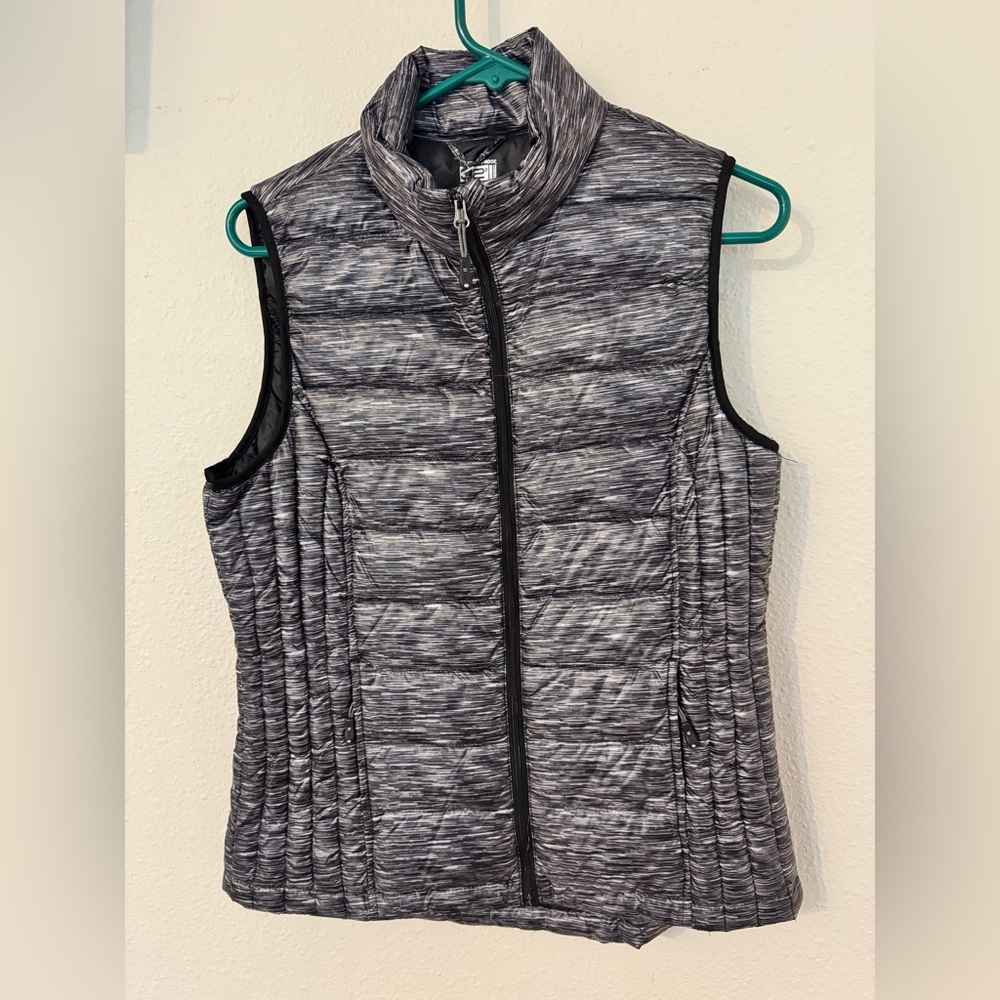 32 Degrees Gray Speckled Puffer Vest (Women’s M)
